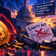 Bitcoin chute sous les 76 000 $ : le CLARITY Act en échec