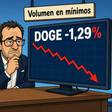 Dogecoin (DOGE) cede un 1,29% este 13 de septiembre de 2026 y el volumen se desploma