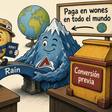 KRW1 lleva pagos en wones a comercios Visa mediante Rain y Avalanche