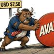 AVAX rebota un 2,95% y defiende los USD $7,50 tras el revés regulatorio