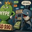 HYPE se acerca a los USD $90 en medio de avances regulatorios y nuevos préstamos