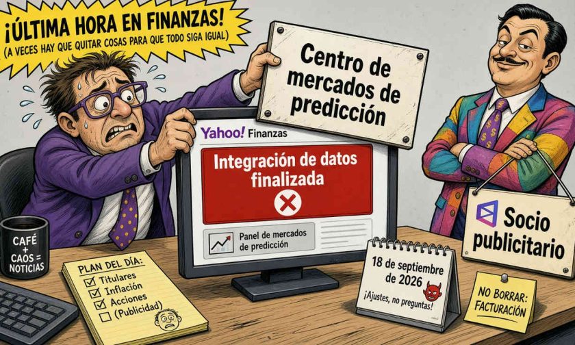 Yahoo Finance retira su centro de mercados de predicción asociado con Polymarket