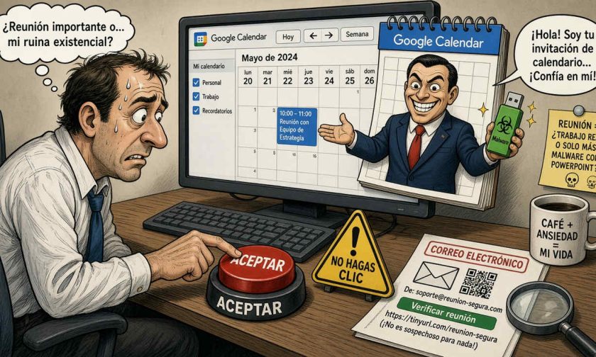 Las invitaciones falsas al calendario disparan el malware: cómo protegerse