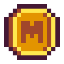 Memecoin (MEME) cryptocurrency logo